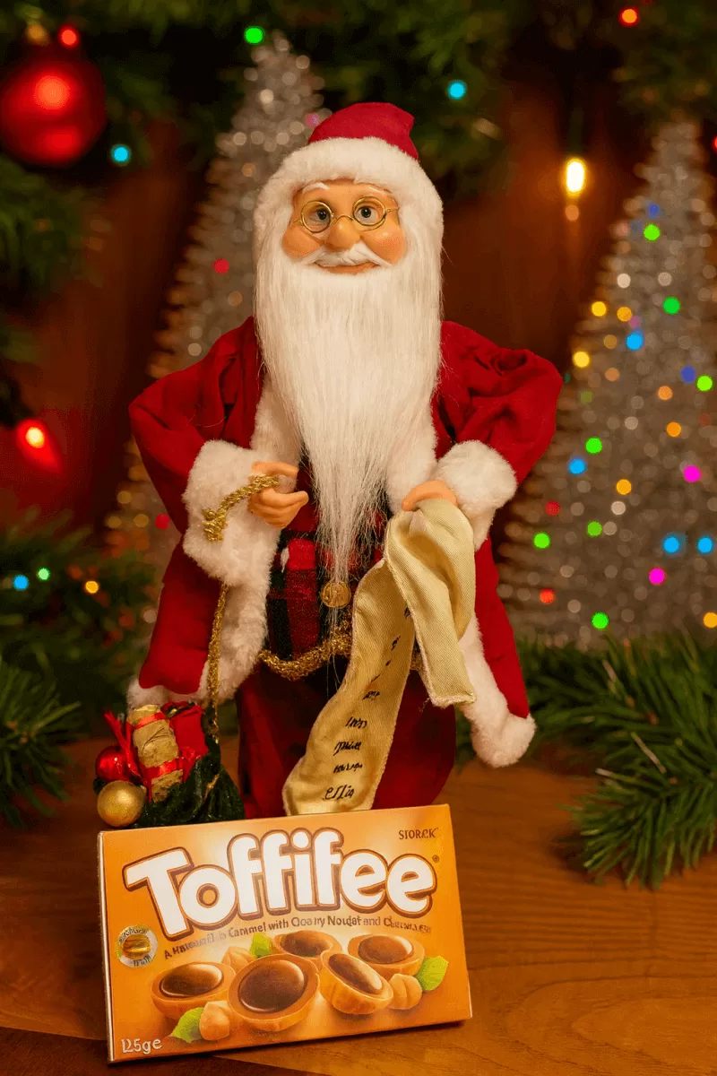 Noel Baba Ve Toffifee Çikolata