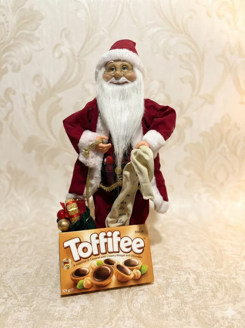 Noel Baba Ve Toffifee Çikolata