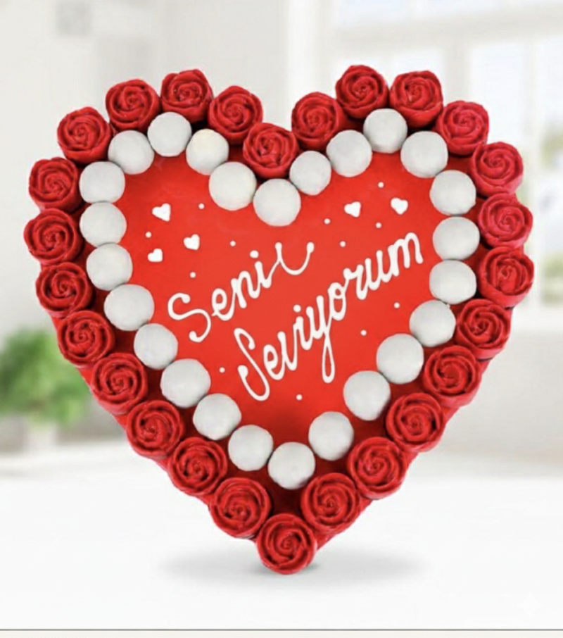 Premium Kırmızı Gül ve Beyaz Trufflu Sevgililer Günü Hediyesi